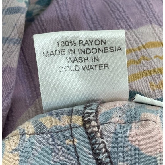 Mission Canyon Santa Barbara Layered Maxi Dress Purple Large Lagenlook Artsy - Picture 5 of 14